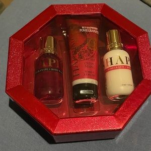 Happiness Is ~ Red Raspberry Pomegranate Set ~ New